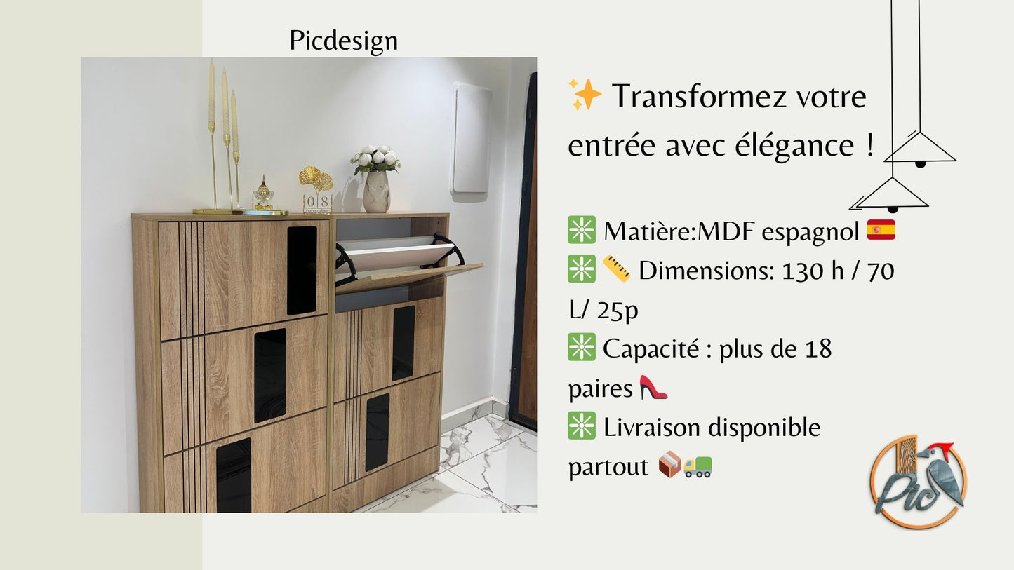 meuble à chaussure moderne